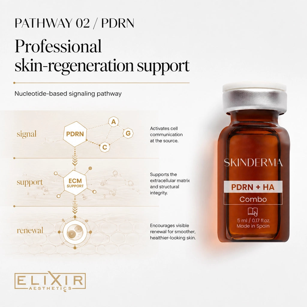 SKINDERMA PDRN + HA 1% Professional Microneedling Mesotherapy Skin Booster