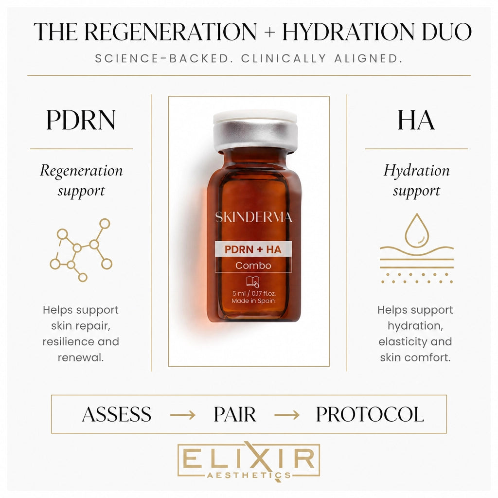 SKINDERMA PDRN + HA 1% Professional Microneedling Mesotherapy Skin Booster